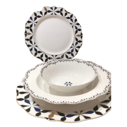 Acar 05438 Lorenzo Porselen 24 Prc Yemek Takımı