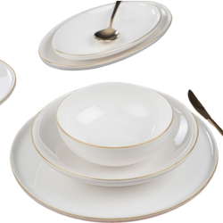Acar 05540 Crystal 27 Prc Porselen Yemek Takımı
