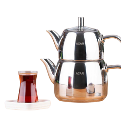 Acar 06525 Karat-space 18 No Tel Saplı Caydanlık