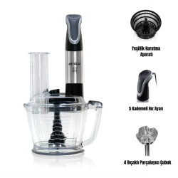 ARNICA GH21820 JOY MAX RENDELI BLENDER SETI