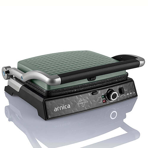 Arnıca Gh26254 Dıamond Tost Makınesı Mınt Yesılı - 1