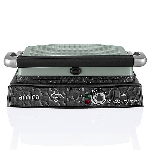 Arnıca Gh26254 Dıamond Tost Makınesı Mınt Yesılı - 2