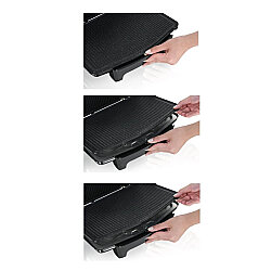 Arnıca Gh26262 Ayvalık Stıl Tost Makınesı Sıyah - 9