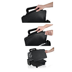 Arnıca Gh26262 Ayvalık Stıl Tost Makınesı Sıyah - 10