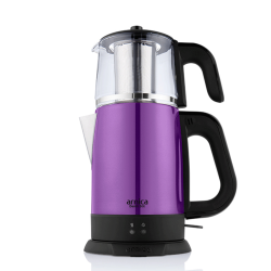 Arnıca Ih33202 Demlı Stıl Cam Cay Makınası Mor