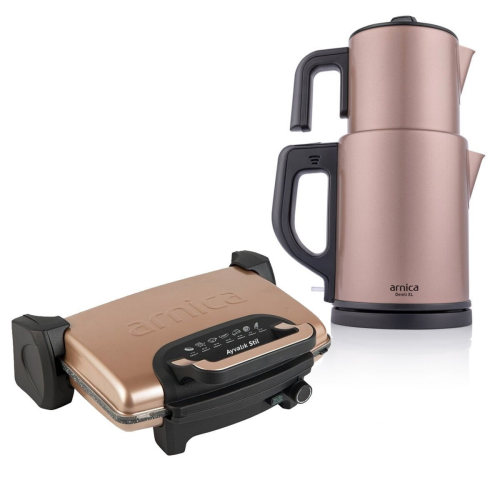 Arnıca St90022 Ayvalık Stıl Tost Mak. - Demlı Xl Cay Mak Hedıyelı 2 Lı Set - 1