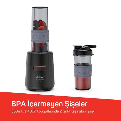 Arzum Ar1192 Shake N Take Duo Kısısel Blender - 3