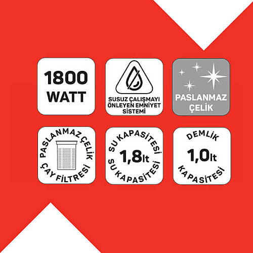 Arzum Ar3129 Demınde Cay Makınesı - 8