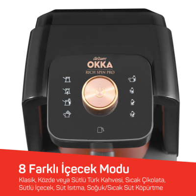 ARZUM OK0020 OKKA RICH SPIN PRO TURK KAHVE MAKINESI - 2