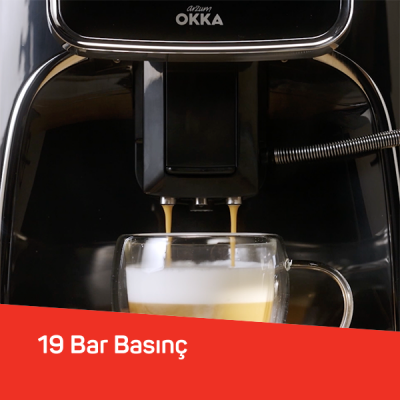 ARZUM OKKA OK0028 KROM ESPRESSO PROM TAM OTOMATIK ESPRESSO MAKINESI - 5
