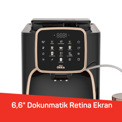 ARZUM OKKA OK0028 KROM ESPRESSO PROM TAM OTOMATIK ESPRESSO MAKINESI - 6