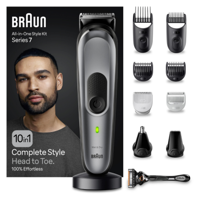 Braun Serıes 7 Mgk 7420 Hepsı Bır Arada 10 In 1 Erkek Bakım Kıtı+gılette Hedıye - 1