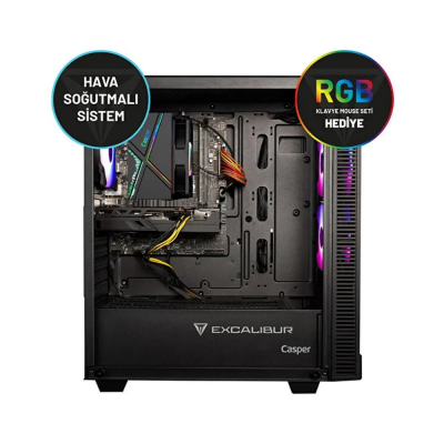 Casper I5-128 Bıt-e65h.124f-be50p-0fc W11 16gb-500gb-8gb Nvıdıa Rtx 3050 Excalıbur Kasa - 4