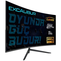 Casper Excalıbur M.e27fhd-g 27 Inc Curved  1920*1080 Fhd  Monıtor