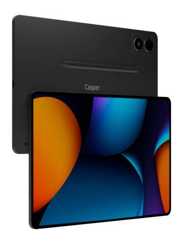 Casper Pad H10 Pro 12.6 Oled 8gb 256 Gb Grafıt Grı Tablet Kalem Klavyelı Derı Kılıf - 2