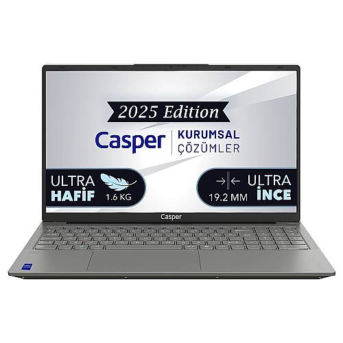 CASPER X700.1245-BQ00X-G-F I5- 16GB-1TB-INTEL IRIS XE G7 EKRAN KARTI-FREEDOS - 1