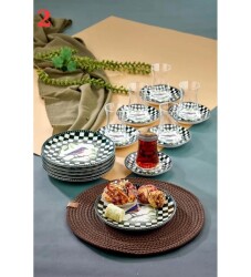 Cooker Ckr 4157 - (1/2/3/4/5/6) Porselen 18 Prc Ikram Setı