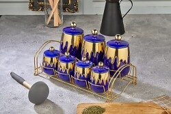 Cooker Ckr2934 7 Lı Porselen Baharatlık Takımı