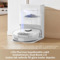 Dreame L10s Plus 7000pa Cop Istasyonlu Robot Supurge - 7