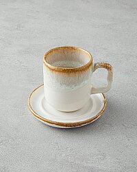 ENGLISH HOME ALICENT 4PRC KAHVE FINCAN TK - 3