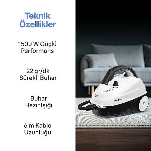 FAKIR MAX STEAM BUHARLI TEMIZLEYICI - 9