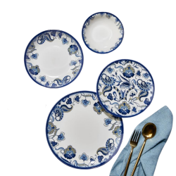 Fırst Class Dıgıtal 24 Prc Yemek Takımı Blue