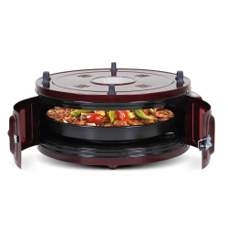 Inova Chef Lux Aıle If-710021  Termostatlı Davul Fırın