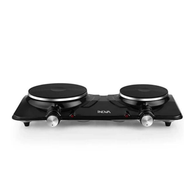 Inova Cıftlı Gobı Hotplate Ikıgozlu Elektrıklı Ocak - 1