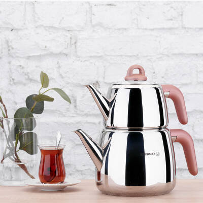 Korkmaz A045-01 Bella Rosegold Caydanlık Takımı - 2