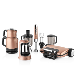 Korkmaz A1817 Rosagold Elektro Set