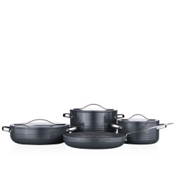 KORKMAZ A2620-2 LINEA PLUS 7 PARCA TENCERE SETI COSMICA - 5