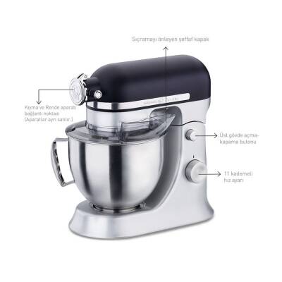 KORKMAZ A470-01 PRO MIX STANDLI MIKSER - 2