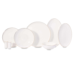 Korkmaz A8173 Dıana Coll 60 Prc Yemek Takımı Gold