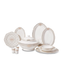 Korkmaz A8239 Elıza Coll 60 P Yemek Takımı - 1