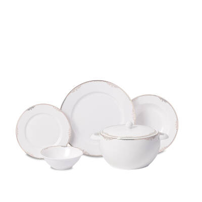 Korkmaz A8372 Perla Coll 60 P Yemek Takımı - 1