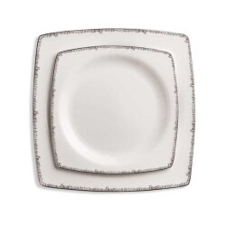 Zzz - Korkmaz A8424 Bone Sell 60 Prc Kare Yemek Takımı - 2