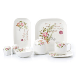 Korkmaz A8626 Kappa Coll 28 Prc Kahvaltı Takımı