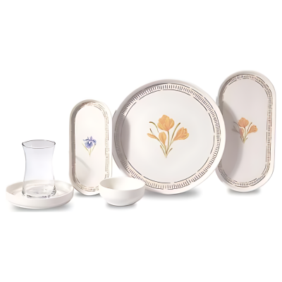 Zzz-korkmaz A8689 Luna Coll. 26 P Kahvaltı Takımı - 1