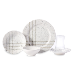Zzz - Korkmaz A8799 Natura Coll. 26 P Kahvaltı Takımı