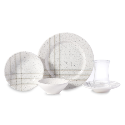 Zzz - Korkmaz A8799 Natura Coll. 26 P Kahvaltı Takımı - 1