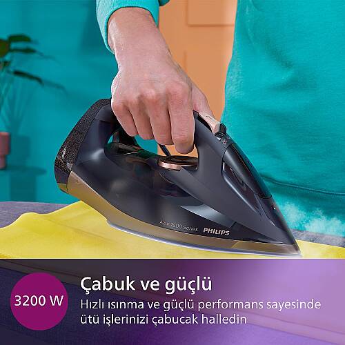 Phılıps 7510/80 Azur Buharlı Utu - 3