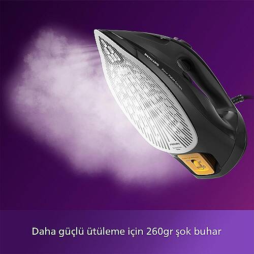 Phılıps Dst7511/80 3200w Sıyah Buharlı Utu - 3