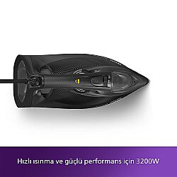 Phılıps Dst7511/80 3200w Sıyah Buharlı Utu - 2