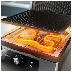PHILIPS HD6301/90 CONTACT GRILL 2200W TOST MAKINESI 5000 SERI - 2