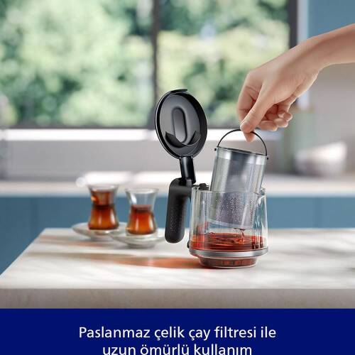 Phılıps Hd7350/00 Inox Cay Makınesı - 2