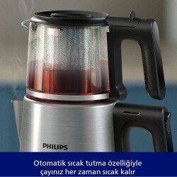 Phılıps Hd7350/00 Inox Cay Makınesı - 4