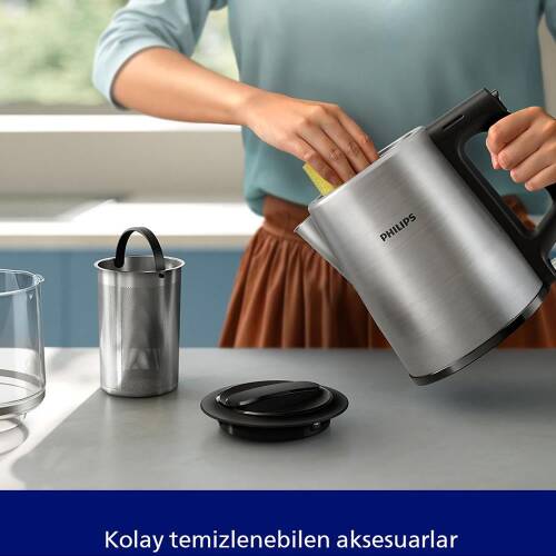 Phılıps Hd7350/00 Inox Cay Makınesı - 6