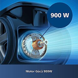 Phılıps Xb7150/07 Marathon Daıly Torbasız Elektrıklı Supurge - 5