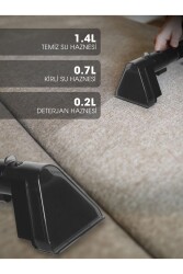 PIRANTECH V22C KOLTUK VE HALI YIKAMA MAKINESI - 5