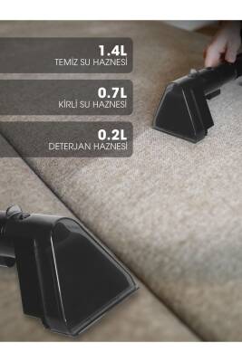 PIRANTECH V22C KOLTUK VE HALI YIKAMA MAKINESI - 5
